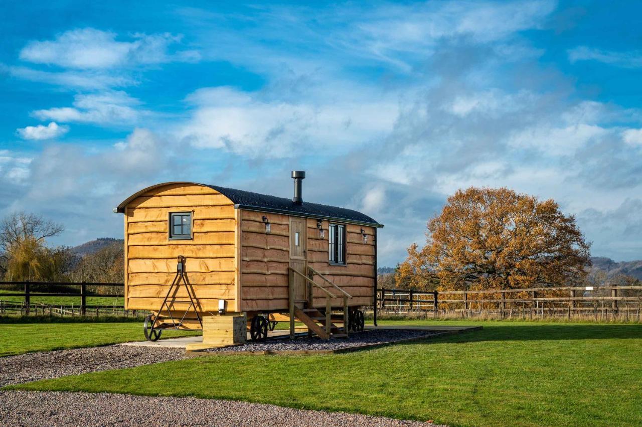 וורצ'סטר Monkwood Shepherds Hut - Ockeridge Rural Retreats מראה חיצוני תמונה